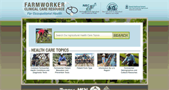 Desktop Screenshot of farmworkercliniciansmanual.com